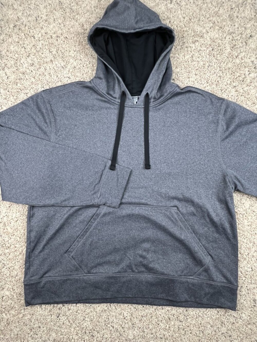 Champion Hoodie Size Adult Large Hoody Jacket Pullover W Pocket Fleece Lined